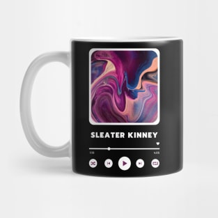 SLEATER KINNEY MUSIC PAD Mug